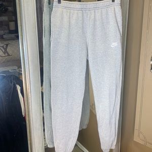 Nike gray joggers medium men’s